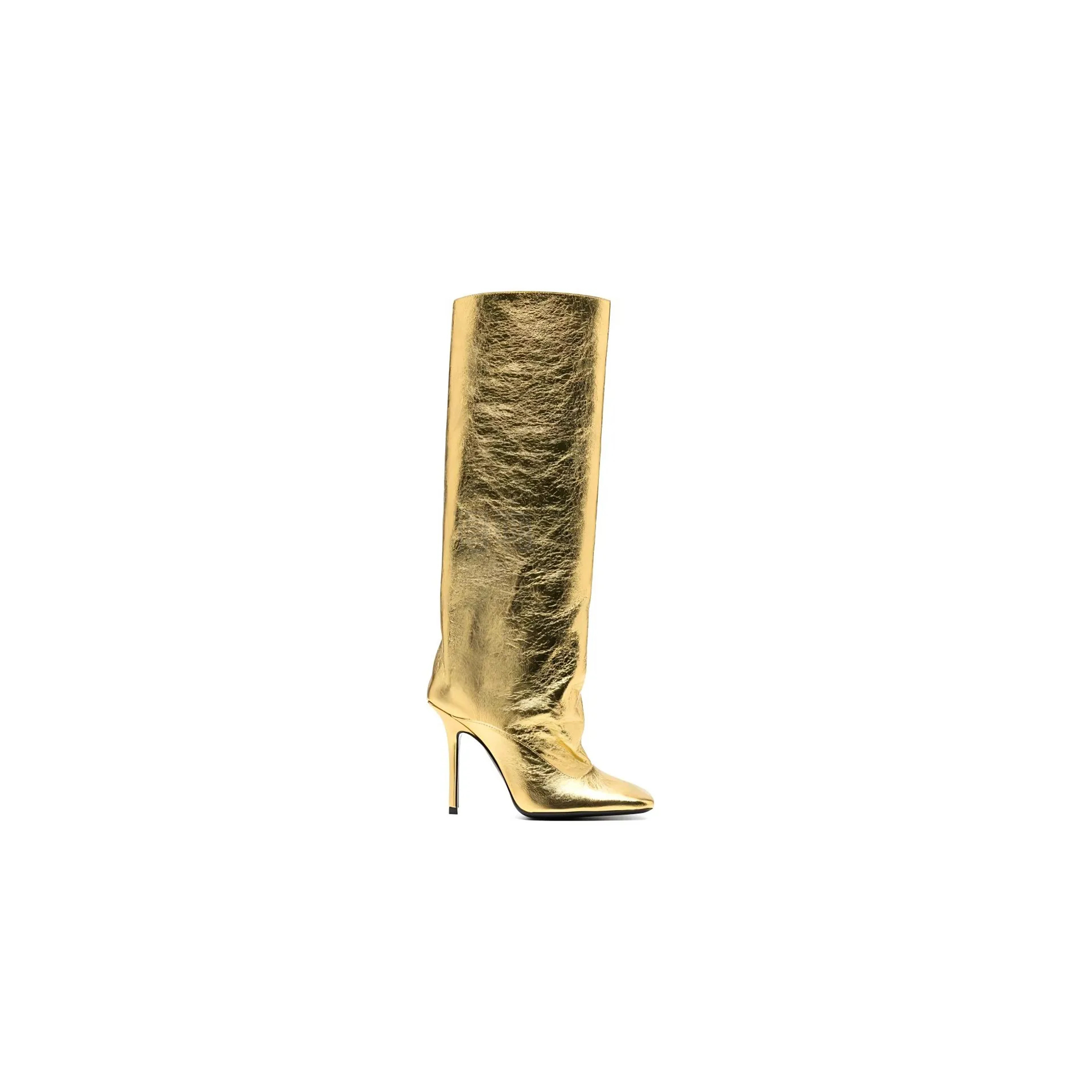 THE ATTICO ''SIENNA'' GOLDE BOOT 236WS507L070